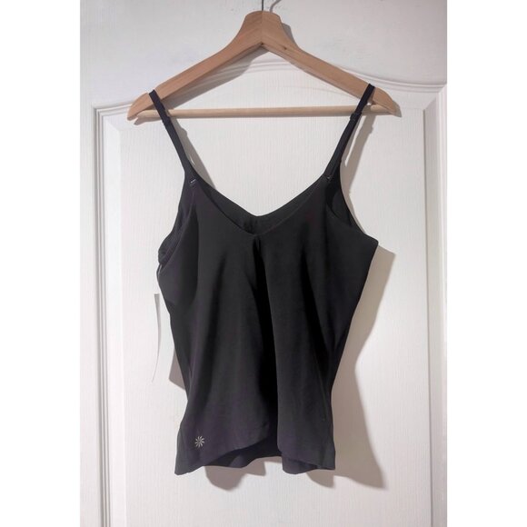 Athleta | Elation V-Neck Built-In Bra Tank A-C In Black - Picture 5 of 10